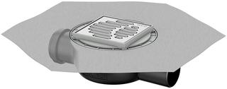 ACO Sanitärablauf Easyflow+ DN50/100x100/1,5 Grad/