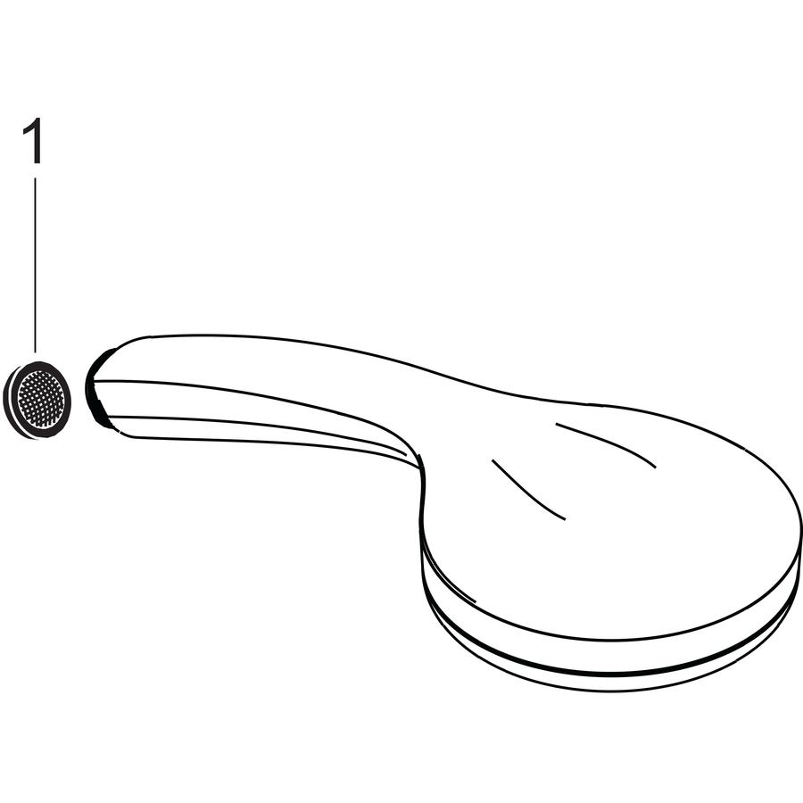 Artikelbild 6 des Artikels „hansgrohe Handbr. Croma 100 Mul EcoSmart DN 15, Kopf d= 100mm, 9 l/min, chrom chrom“
