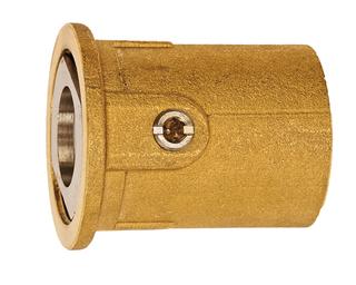 Flamco Kugelhahn 1" Flan., 1" IG, l., m Kurzflansch, MS