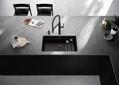 Blanco SPT-EHM CULINA-S II HD, schwenkb., sw matt (Sonderfarbe)