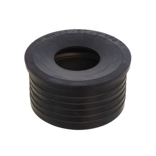 KÖRO HT-Nippel 75x50 mm Schwarz TPE, 75 mm Rohr