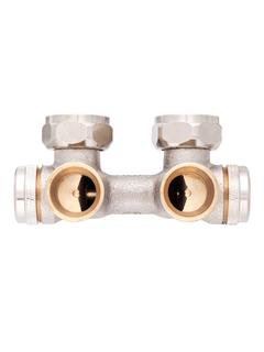 AFRISO Kombiblock VarioQ-Kombi M Eck DN 20 G3/4 ÜM Eurokonus
