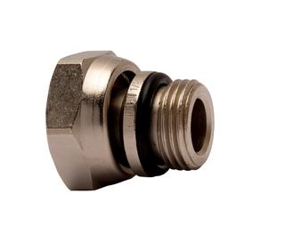 Heimeier HK-Anschlussverschraubung R 1/2xM 26, gerade, mit O-Ring, Mutter