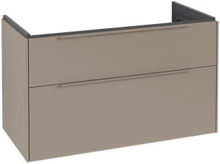V&B Waschtisch-Unterschrank Subway 3.0 97,3x57,6x47,8cm, o LED/Gr. monochr, Tau