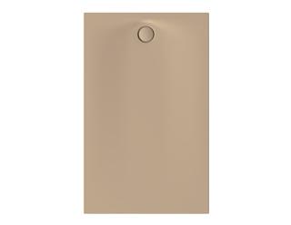 Duschwanne BetteUltra Space 4053 160x100x2,5cm, Mini-Wannenträger, greige