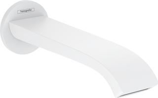 hansgrohe Wanneneinlauf Vivenis Wandmontage, Ausladung 202mm, mattweiß