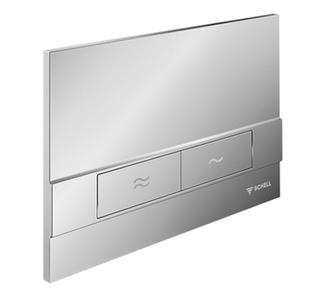 Schell WC-Betätigungsplatte MONTUS BOARD vc, Betät. v v o. ob, f 2-Mengenspülung