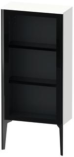 Duravit Halbhochschrank XViu 50x24x89cm, sw m, Tür li, weiß supermatt
