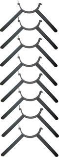 Wolf Abstandhalter DN 60/100, 1 Satz=4 St, f konz Lu/Abg.