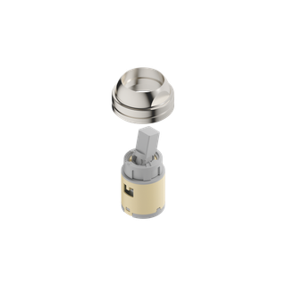 DO Kartusche ET 90150504100 D 25 x 50 mm Platin gebürstet