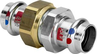 Viega Verschraubung Prestabo 1160LF 15mm, flachd., mit SC-Contur, labs-frei