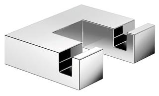 HEWI Doppelhaken System 100 50x53mm, chrom