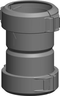ATEC Kupplung PolyTop DN 80, für Rohr flexibel