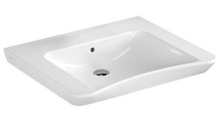 VitrA Waschtisch Conforma 65x56/52cm, we V, m ÜL/o Hahnloch