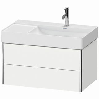 Duravit Waschtisch-Unterschrank XSquare 78,4x46x39,7cm, B re, we m, Nussb mitt