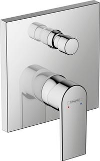 hansgrohe Fertigmontageset Vernis Shape UP-Wannen-EHM, m int. Sich.Kombi, chrom