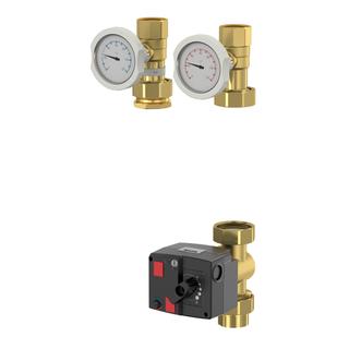 Flamco PARS Circontrol G2 MC 390mm, 1", mit Stellmotor