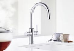 Blanco SPT-EHM DRINK. HOT TAMPERA HD, 3-in-1-Armatur, chrom