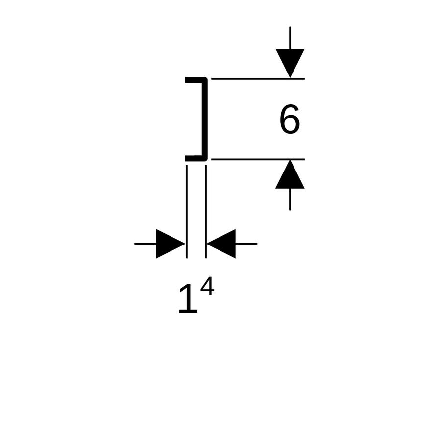 Artikelbild 4 des Artikels „Geberit Montageplatte Anschl.dist. 73 o. 153mm, ger, 2-fa., vz Anschlussdistanz 73 oder 153 mm“