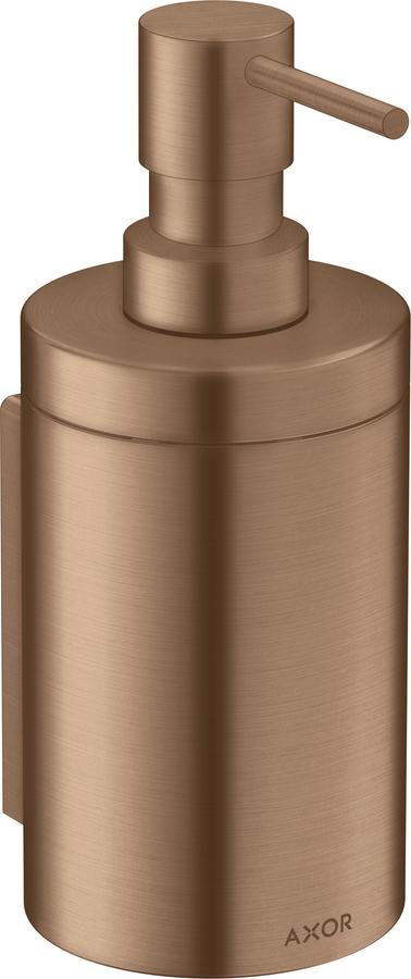 Artikelbild 1 des Artikels „hansgrohe Lotionsp. Axor Uni. Circular d 76x182mm, Wd-mont., brushed red gold brushed red gold“