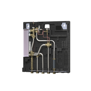 Danfoss Wohnungsstation EvoFlat WSS 2, EPP-Wärmedämmhaube
