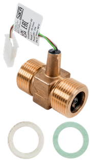 Wolf Durchflusssensor 2x G3/4" für CAT-2 Trinkwasserkreis
