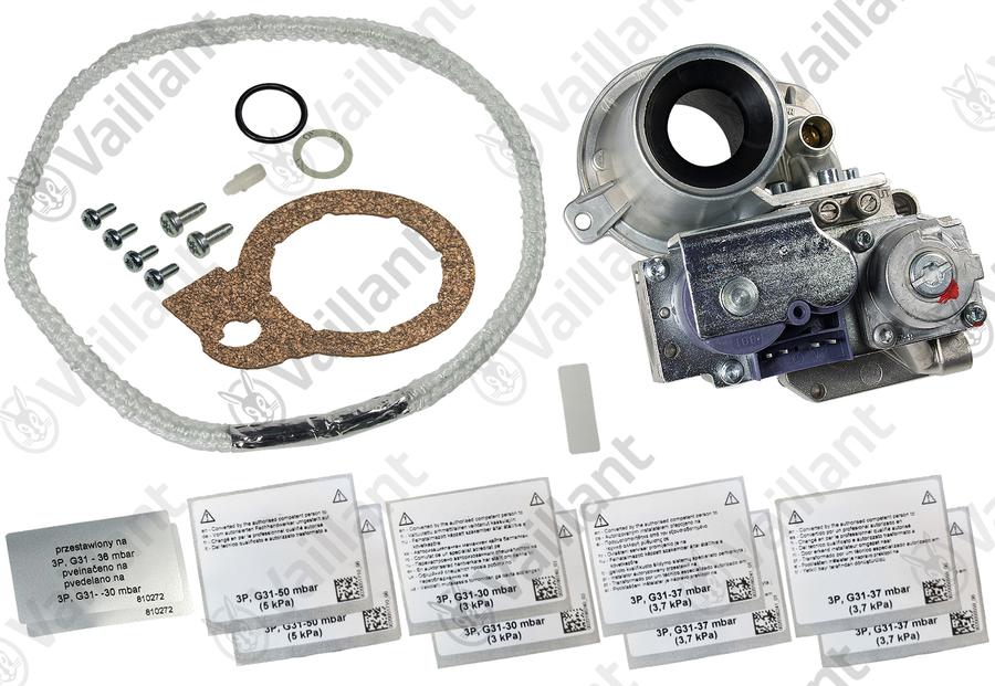 Artikelbild 1 des Artikels „VA Umstellsatz, E/H/Lw/S -> P/LPG Vaillant-Nr. 0020234076 “