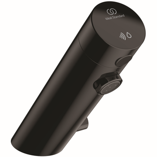 IS Sensor-Waschtischarmatur Sensorflow A 120mm, m Mi, bat., 6 V, bla. onyx