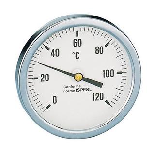 Caleffi Thermometer An hi mi 1/2, 0-120 GrC, Hülsenlä. 100mm