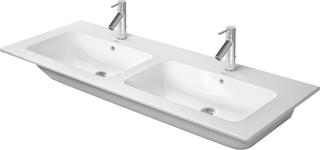 Duravit Möb-DWT Me by Starck 130x49cm, 2 HL, m Ü, HLB, we. s-matt