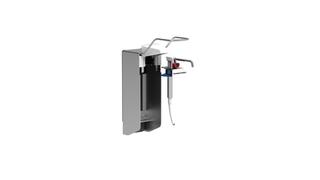 MediLine Universalspender 500 Edelstahlpumpe, flexibles Kunststoff-Ansaugrohr