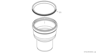 BOSCH Adapter FC-SO250 zur Aufweitung von DN200 auf DN250mm