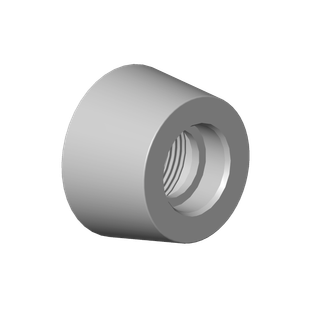 DO Hülse ERSATZTEILE 092404535 D 30 x 18 mm Platin gebürstet