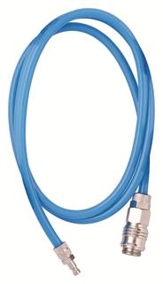 AFRISO Anschlussschlauch AS-SN2.7KP5 1m 1x Kupplung DN5, 1x Stecknippel DN2,7