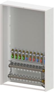 Uponor Combi Port E-Pro AP mit Vario S OW 1200x750x260mm 7HMV+9BV