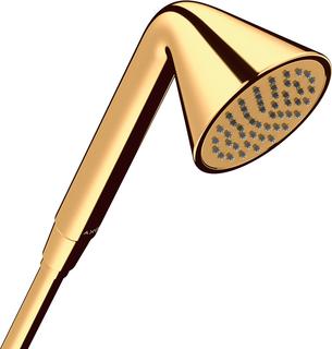 hansgrohe Handbrause Axor 85mm, 1jet, polished gold optic