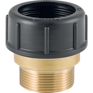 Geberit Übergangsstutzen PE DN 56, R 2, m AG u Quetschversch., MS