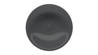 Einbau-Waschtisch BetteLux Oval A220 50x50cm, PW, raven