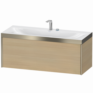 DU WTU XViu/Viu,1 AZ,503x1200x480mm,2 HL champ.m./med. eiche, Ra.B1 ES Nussb