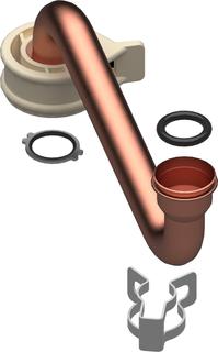 BOSCH Ersatzteil TTNR: 8716766620 Vorlaufrohr C6 (Unter)
