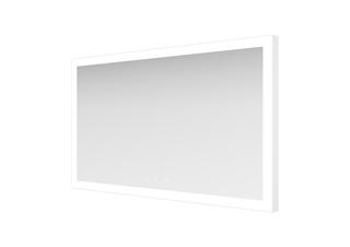 Lichtspiegel Lugano Rahmen weiss