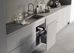 Blanco SPT-EHM CHOICE ICONA HD, 6-in-1 Semi-Profi-Armatur, PVD sat g