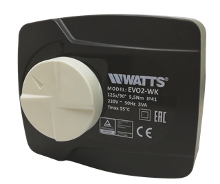 Watts Stellmotor Classic EVO2 230 V, 3-P