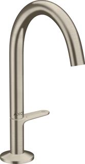 hansgrohe WT-EHM Sel. 170 Axor One A 140mm, m Pus-Op-Abl, brush. ni.