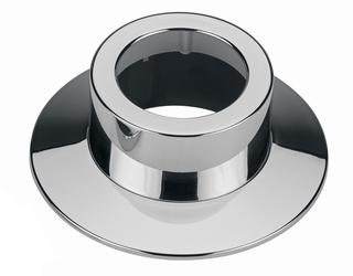 Wasser-Geräte UP-Manschette d 140mm, mit Rosette und Ring, verchromt