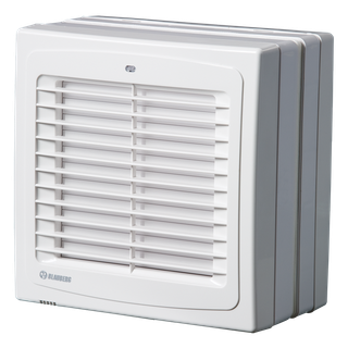 Blauberg Fensterventilator Wind Ventilator f Be- und Entlüftung, 125 IR
