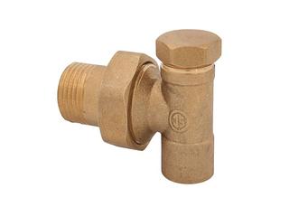Schlösser Heizkörperverschraubung 3971 DN 15, 1/2", Eckform, MS-blank