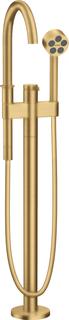 hansgrohe Wannen-EHM Axor One Ausl. 220mm, bodensteh., brush. gol opt