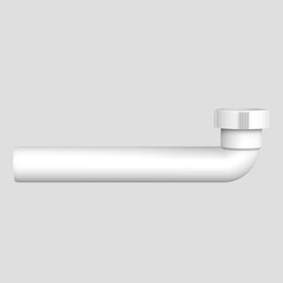 Sanit Ablaufbogen 90G, KS, 32x250mm, Mut. u. Kegeldicht.