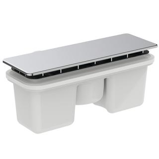 IS Spezial-Ablaufgarnitur Ultra Flat New flach, DN40, mit Abdeckung, chrom